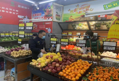 宝丰县市场监督管理局开展水果生鲜市场专项检查